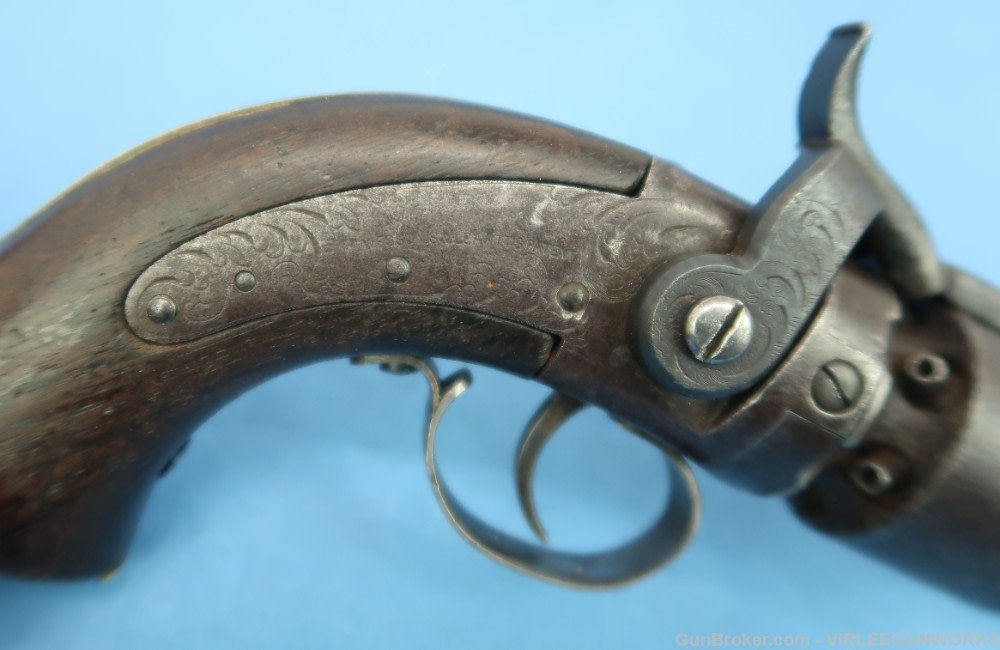 Massachusetts Arms Co. / Wesson & Leavitt Belt Revolver .31 Cal Perc. 1850-img-2