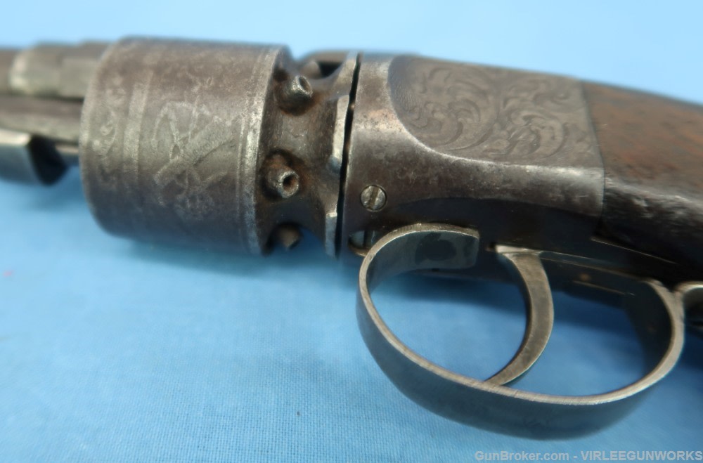 Massachusetts Arms Co. / Wesson & Leavitt Belt Revolver .31 Cal Perc. 1850-img-56