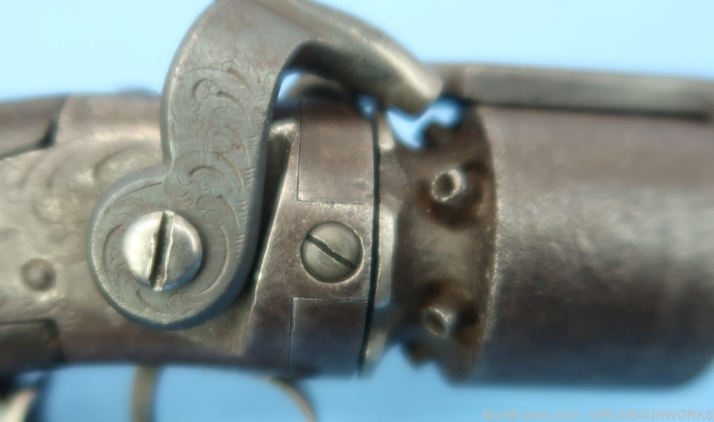 Massachusetts Arms Co. / Wesson & Leavitt Belt Revolver .31 Cal Perc. 1850-img-5