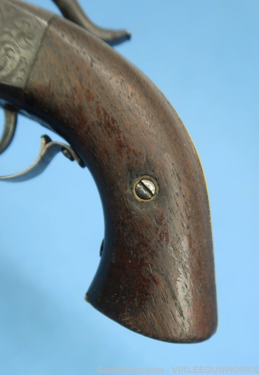 Massachusetts Arms Co. / Wesson & Leavitt Belt Revolver .31 Cal Perc. 1850-img-33