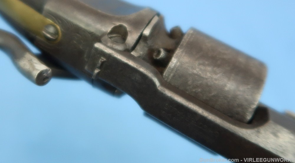 Massachusetts Arms Co. / Wesson & Leavitt Belt Revolver .31 Cal Perc. 1850-img-46