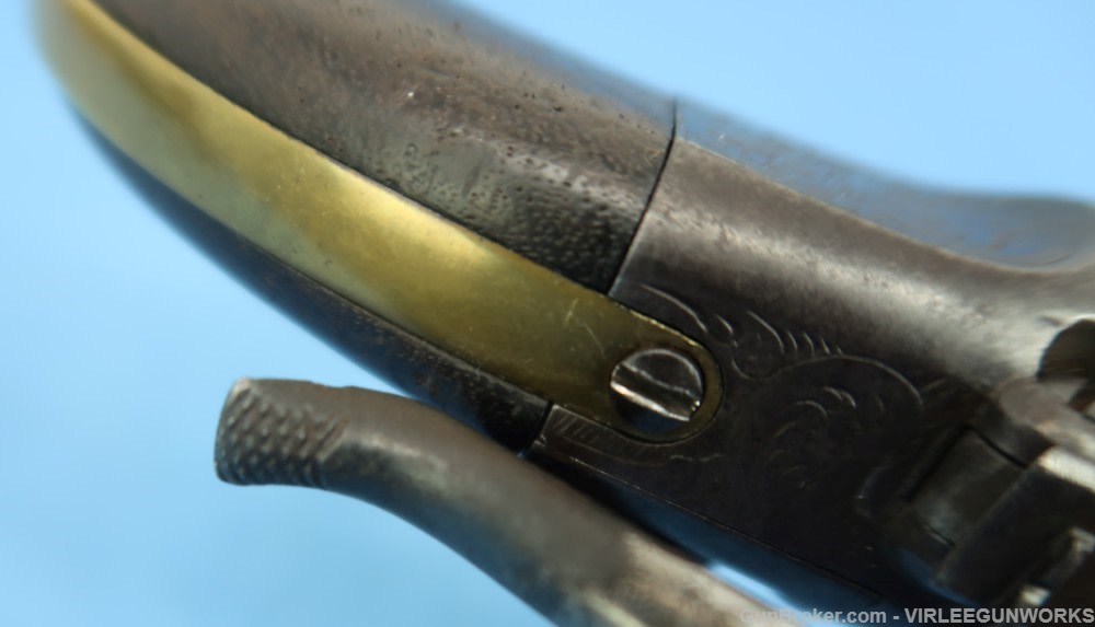 Massachusetts Arms Co. / Wesson & Leavitt Belt Revolver .31 Cal Perc. 1850-img-48