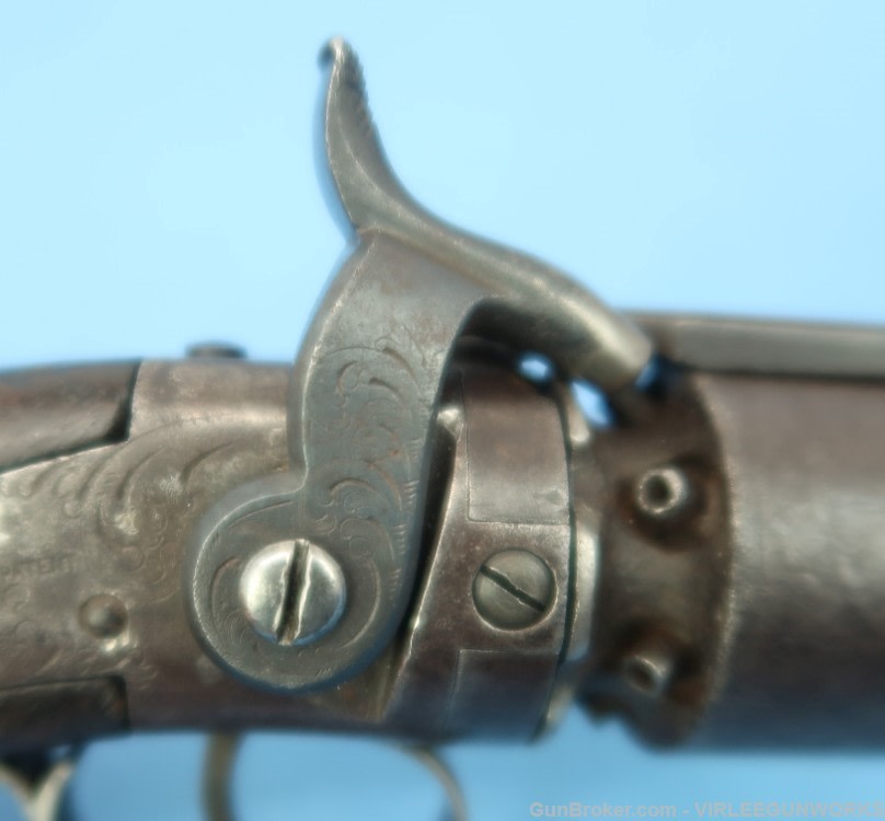 Massachusetts Arms Co. / Wesson & Leavitt Belt Revolver .31 Cal Perc. 1850-img-4