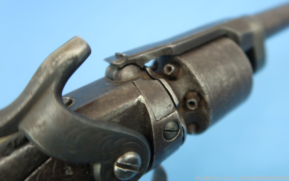 Massachusetts Arms Co. / Wesson & Leavitt Belt Revolver .31 Cal Perc. 1850-img-70