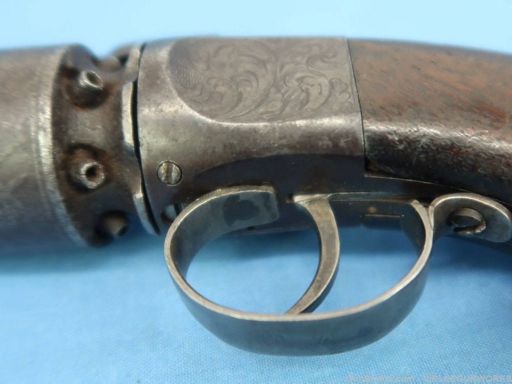 Massachusetts Arms Co. / Wesson & Leavitt Belt Revolver .31 Cal Perc. 1850-img-55