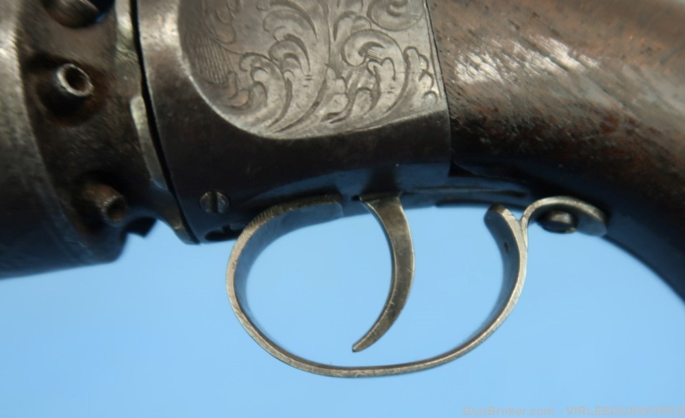 Massachusetts Arms Co. / Wesson & Leavitt Belt Revolver .31 Cal Perc. 1850-img-36