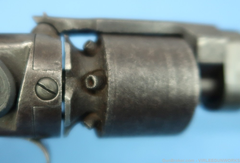 Massachusetts Arms Co. / Wesson & Leavitt Belt Revolver .31 Cal Perc. 1850-img-8