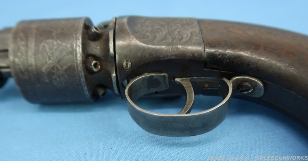 Massachusetts Arms Co. / Wesson & Leavitt Belt Revolver .31 Cal Perc. 1850-img-54