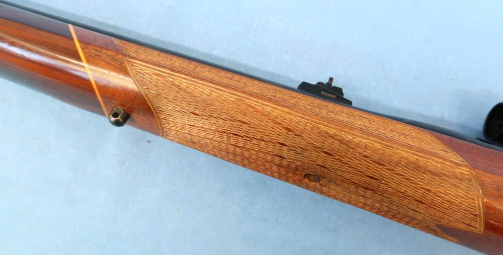Winchester 70 Pre 64 Custom 375 H&H Mag Bishop Stock Leupold 1952-img-60