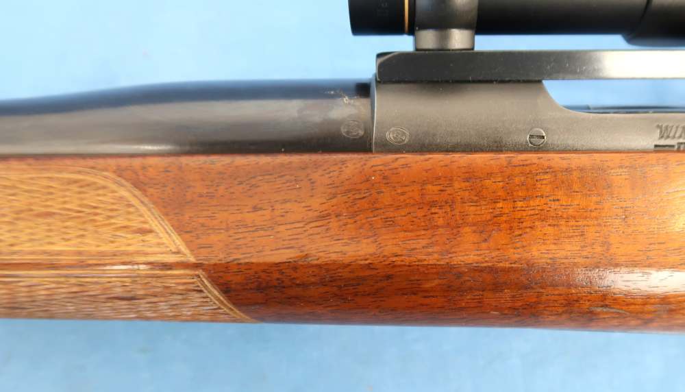 Winchester 70 Pre 64 Custom 375 H&H Mag Bishop Stock Leupold 1952-img-23