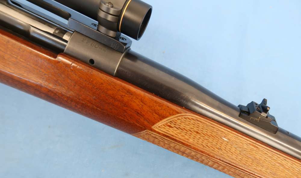 Winchester 70 Pre 64 Custom 375 H&H Mag Bishop Stock Leupold 1952-img-10