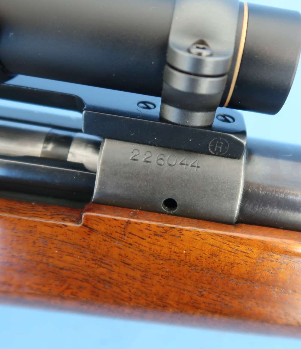 Winchester 70 Pre 64 Custom 375 H&H Mag Bishop Stock Leupold 1952-img-9