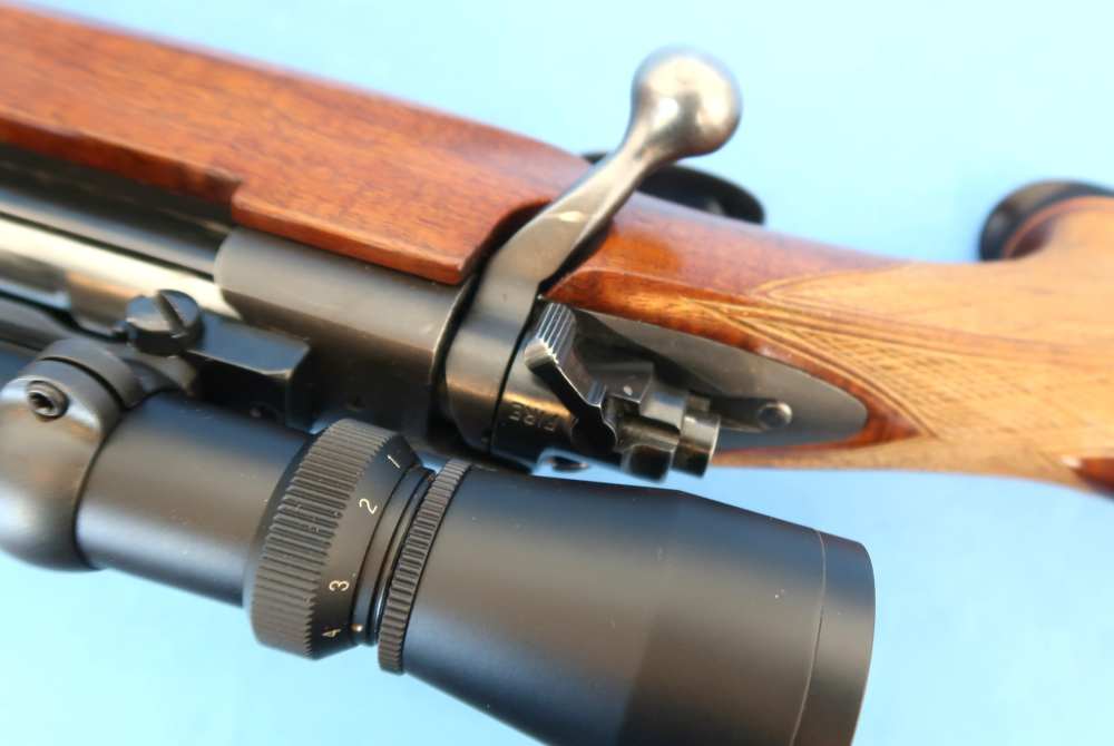 Winchester 70 Pre 64 Custom 375 H&H Mag Bishop Stock Leupold 1952-img-39