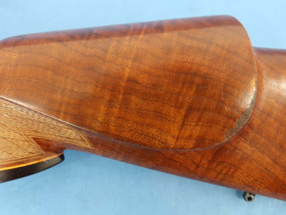 Winchester 70 Pre 64 Custom 375 H&H Mag Bishop Stock Leupold 1952-img-18