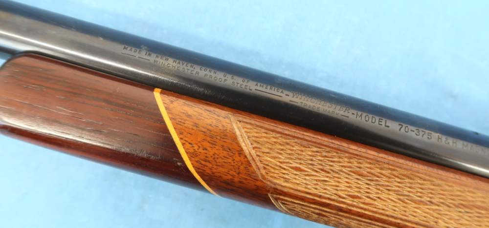 Winchester 70 Pre 64 Custom 375 H&H Mag Bishop Stock Leupold 1952-img-28