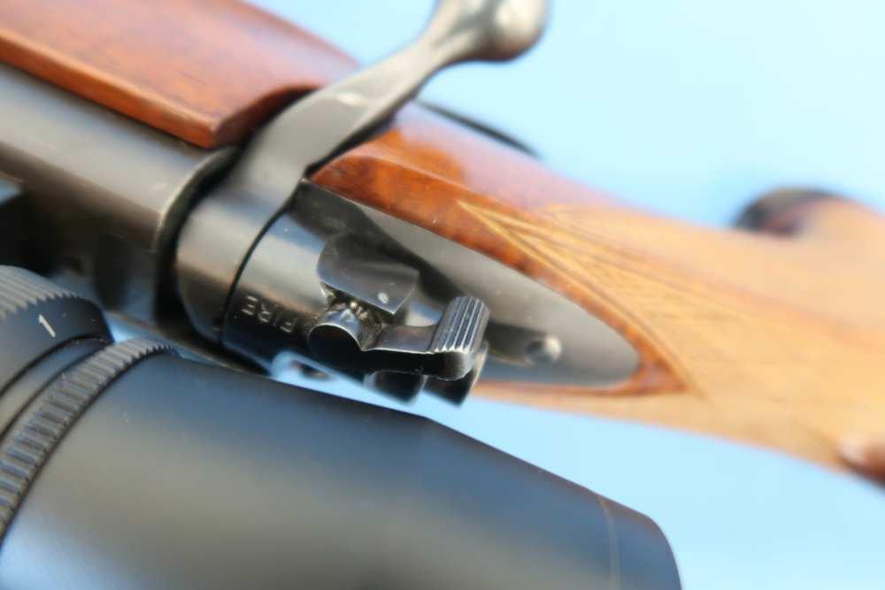 Winchester 70 Pre 64 Custom 375 H&H Mag Bishop Stock Leupold 1952-img-41