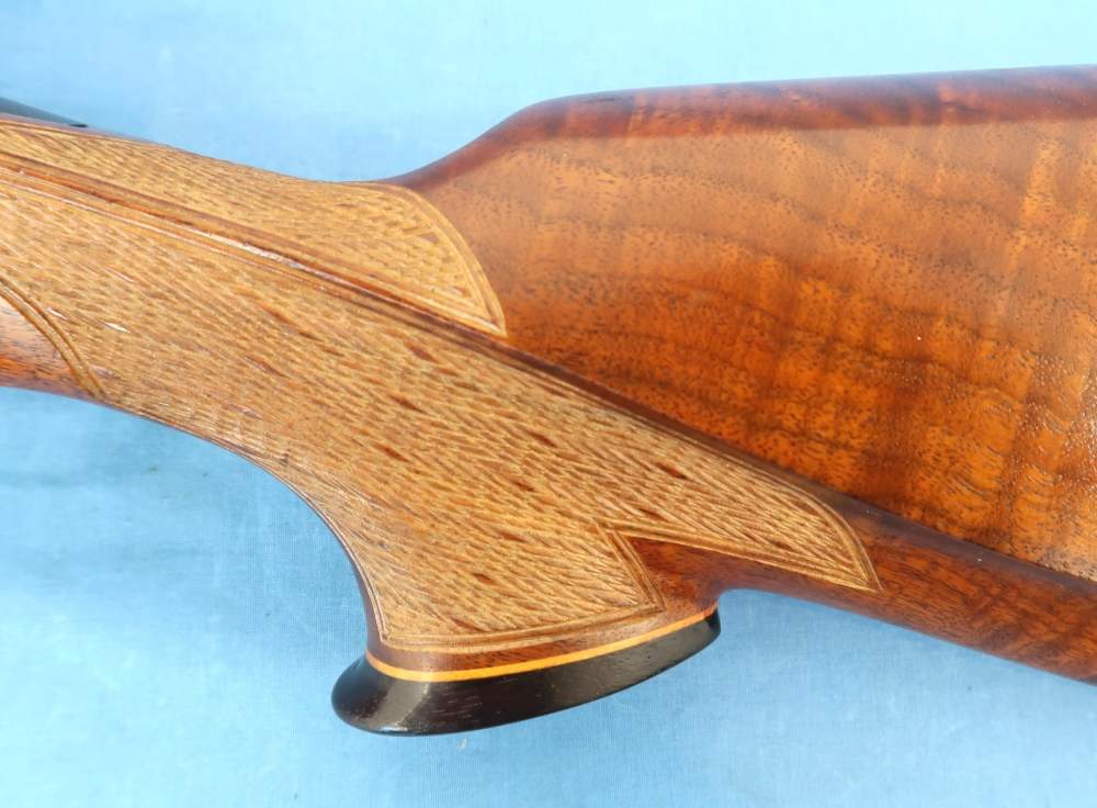 Winchester 70 Pre 64 Custom 375 H&H Mag Bishop Stock Leupold 1952-img-19