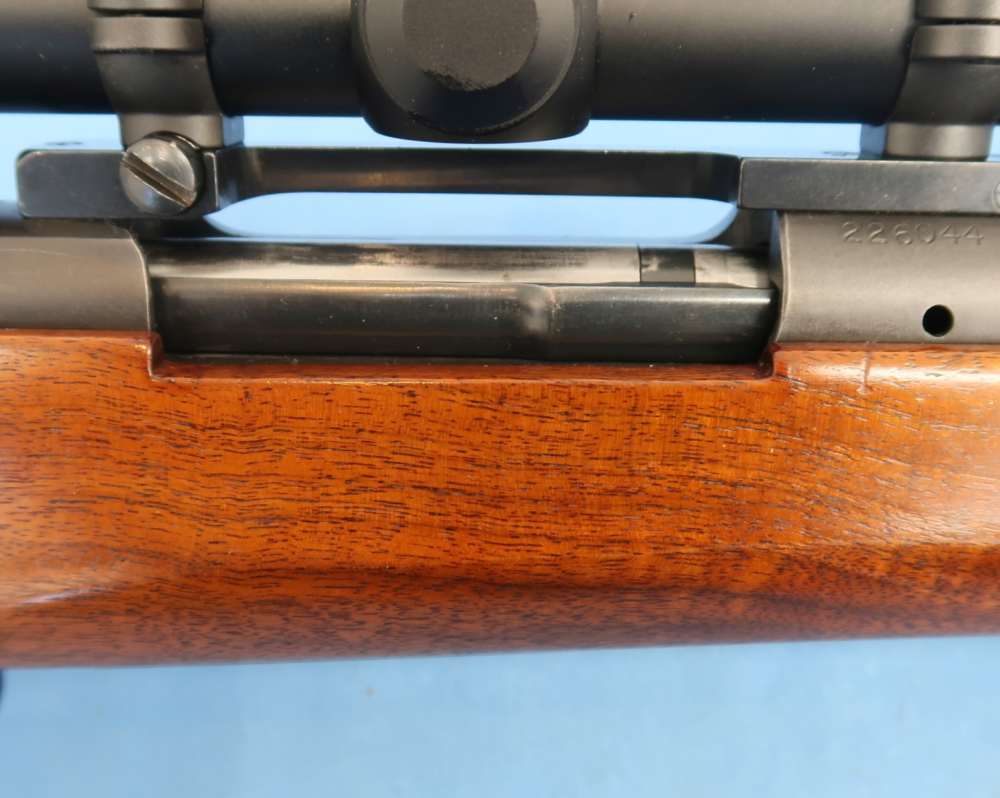Winchester 70 Pre 64 Custom 375 H&H Mag Bishop Stock Leupold 1952-img-7