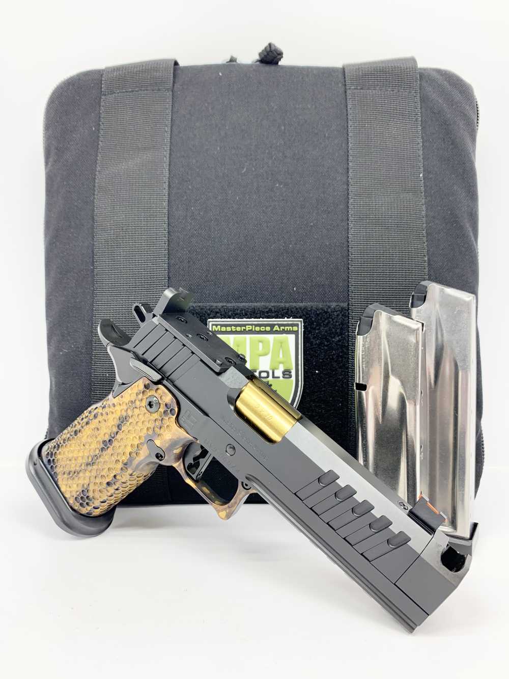 MPA DS9-TC HYBRID 4.6" COMP 9MM PISTOL BLACK & GOLD-GRIP (DS9HYB-TC-BGGRIP)-img-8