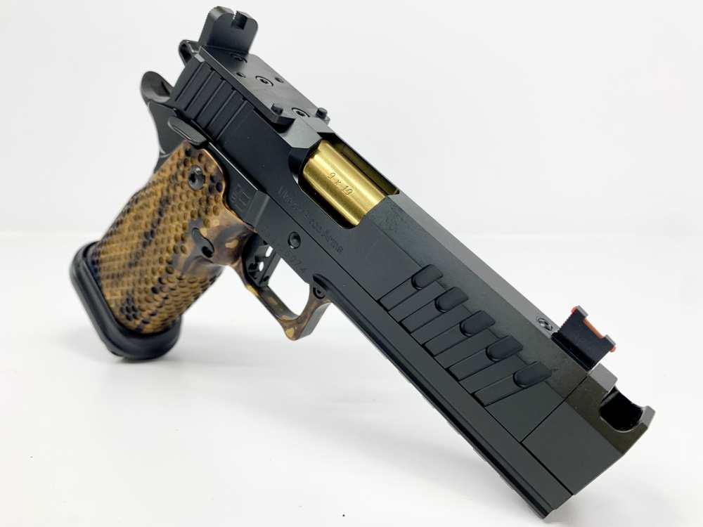 MPA DS9-TC HYBRID 4.6" COMP 9MM PISTOL BLACK & GOLD-GRIP (DS9HYB-TC-BGGRIP)-img-2