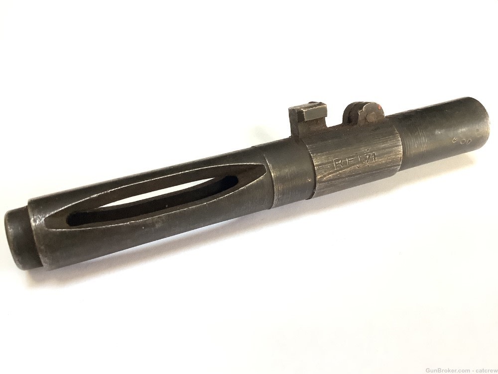 L1A1 R.F.I. Marked Second Pattern Early 3 Port Flash Hider-img-0