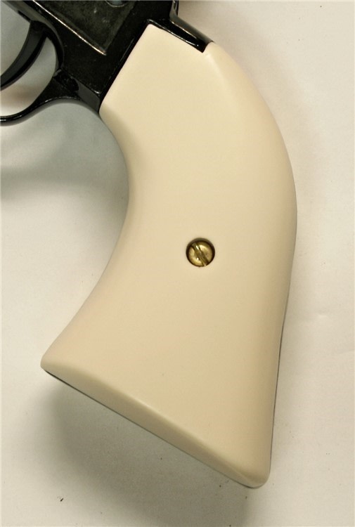 Heritage Rough Rider .22 Ivory-Like Grips, Antiqued Cowboy on Wild Horse-img-2