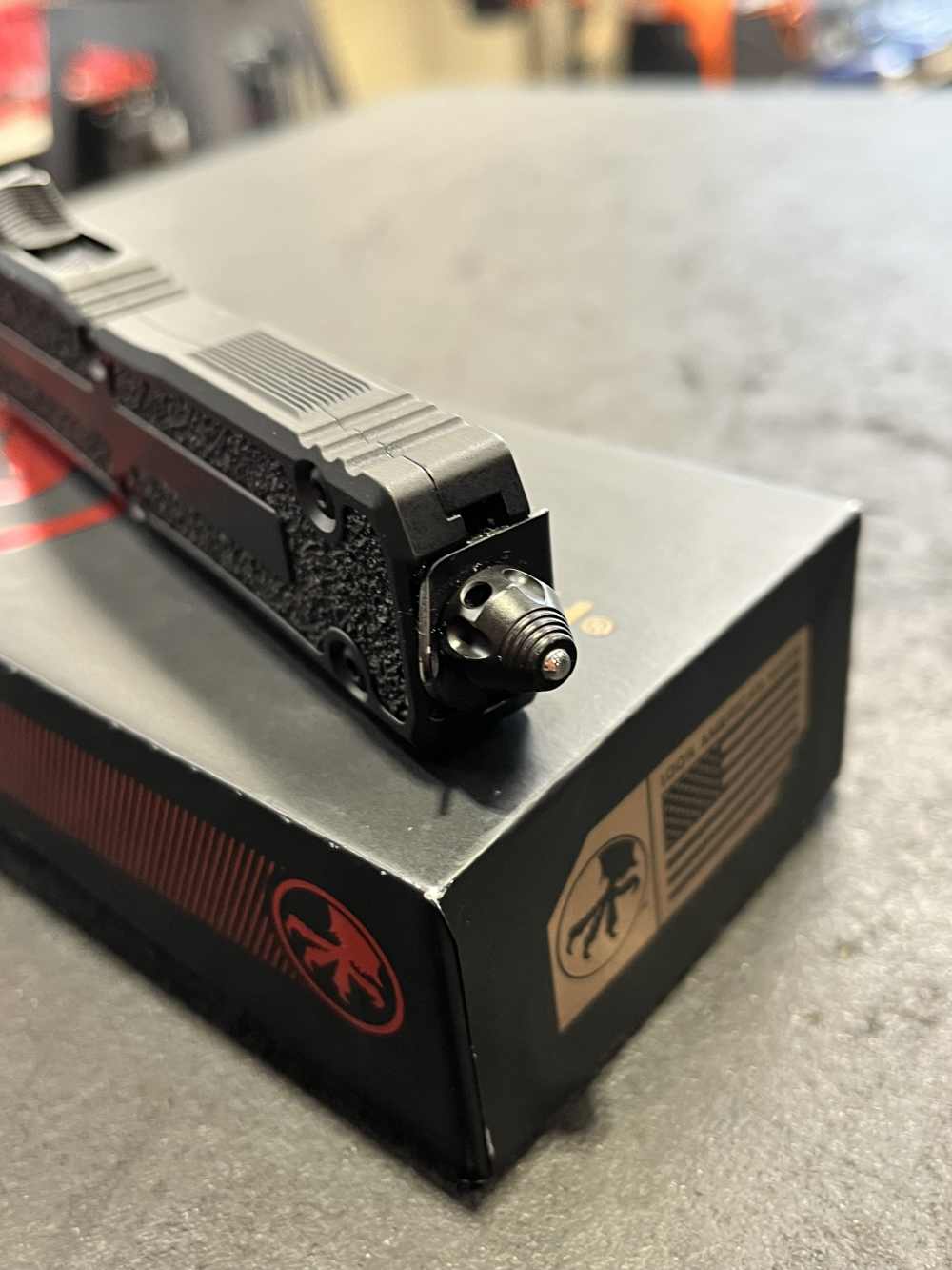Microtech Scarab II S/E Gen III OTF w/ Box, Papers, Etc -img-8