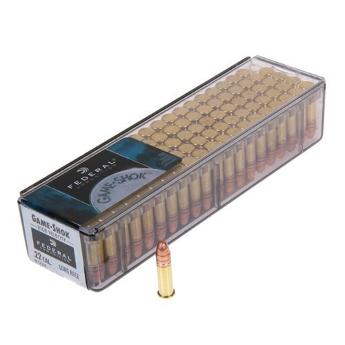 Federal Game Shok 22 LR 40 gr. High Velocity 100 rds. Ready to ship-img-0