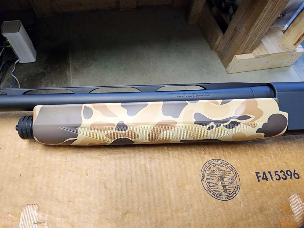 PICS! NEW BROWNING SILVER FIELD CAMO 12 GAUGE 28" VINTAGE TAN 3.5 FDE NIB-img-10