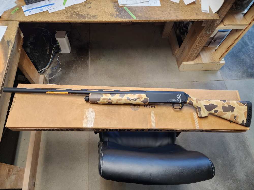 PICS! NEW BROWNING SILVER FIELD CAMO 12 GAUGE 28" VINTAGE TAN 3.5 FDE NIB-img-7