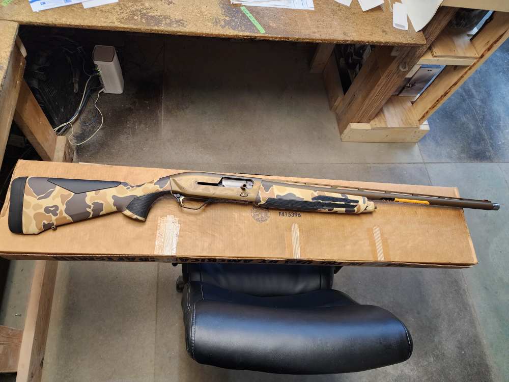 PICS! NEW BROWNING MAXUS II WICKED WING VINTAGE TAN CAMO 12 GAUGE 28 3.5 2-img-0