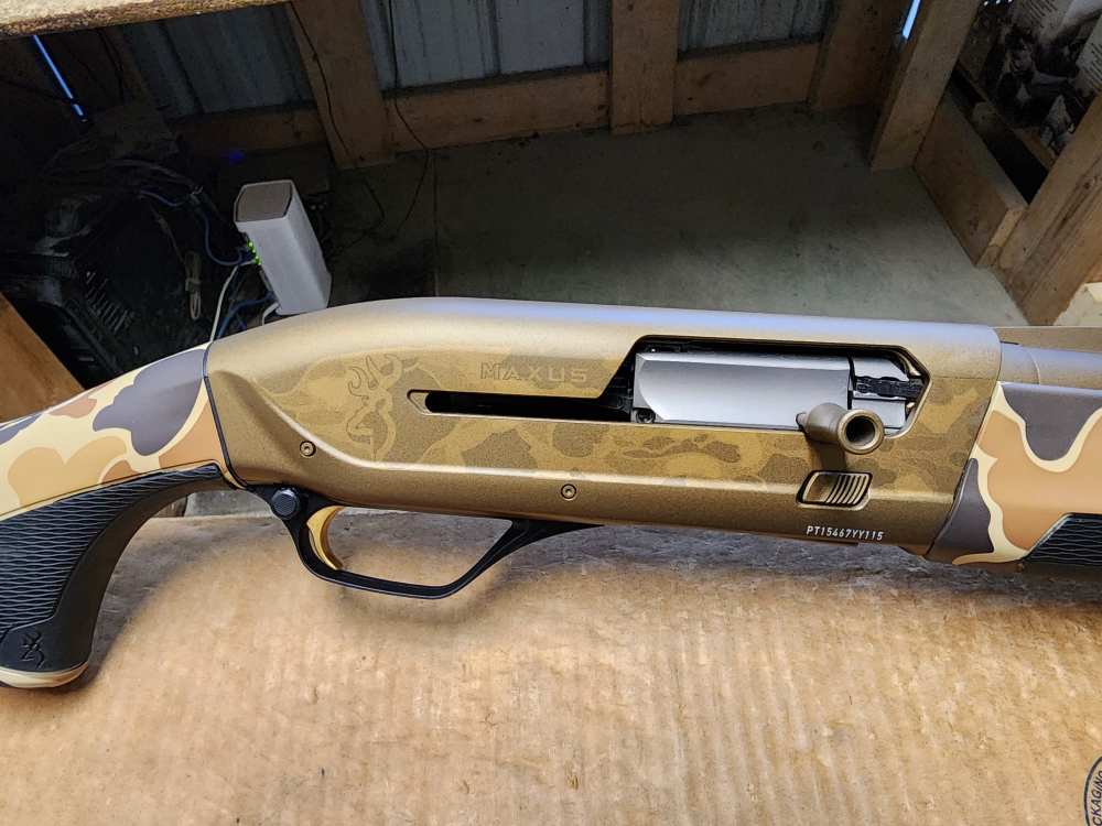 PICS! NEW BROWNING MAXUS II WICKED WING VINTAGE TAN CAMO 12 GAUGE 28 3.5 2-img-4