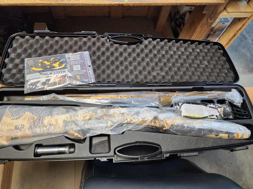 PICS! NEW BROWNING MAXUS II WICKED WING VINTAGE TAN CAMO 12 GAUGE 28 3.5 2-img-2