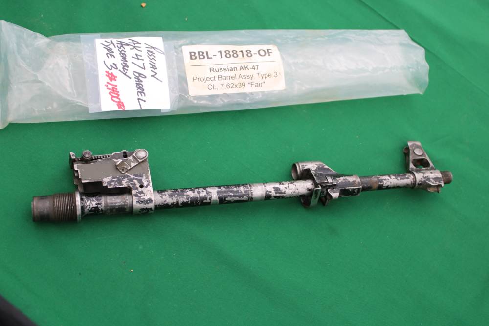 Russian AK-47 Type 3 7.62x39mm Project Barrel Assembly-img-0