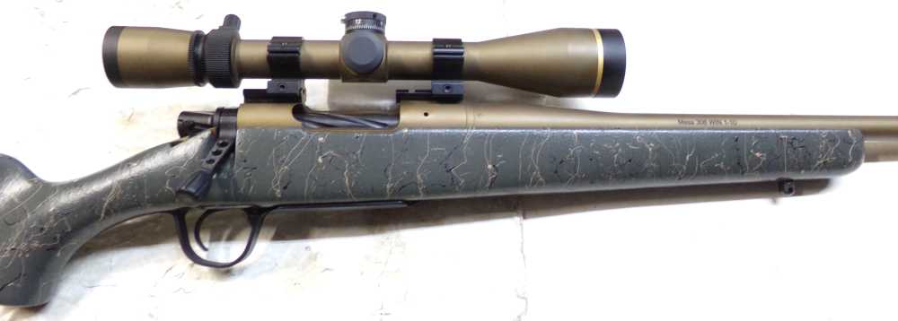 Used Christensen Arms model 14 Mesa Rifle in  308 Win. & Leupold VX-3HD -img-12