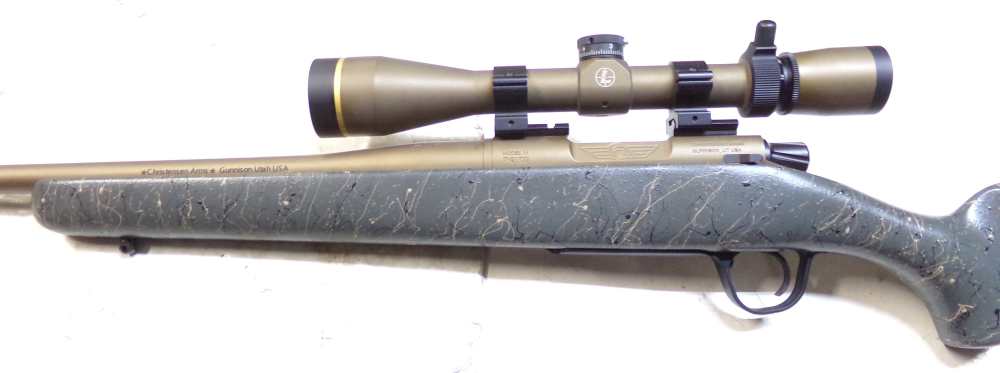 Used Christensen Arms model 14 Mesa Rifle in  308 Win. & Leupold VX-3HD -img-2