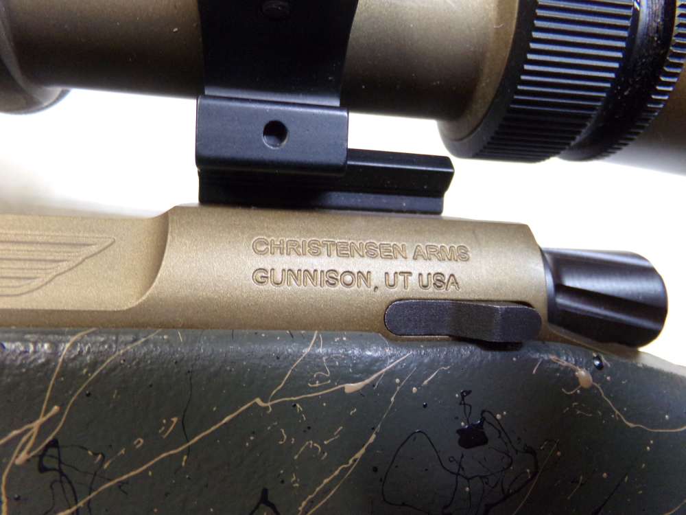 Used Christensen Arms model 14 Mesa Rifle in  308 Win. & Leupold VX-3HD -img-4