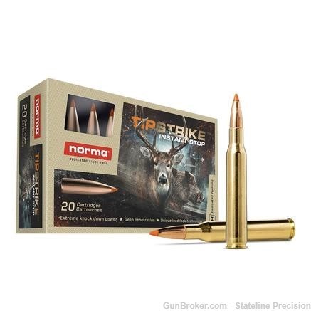 Norma Ammunition Tipstrike 300 WSM 170 gr 20 Per Box-img-0