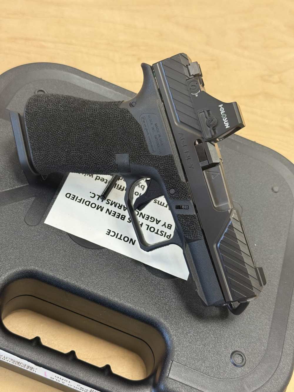 Agency Arms G43x S1 Cut w/ Holosun 507k-img-0