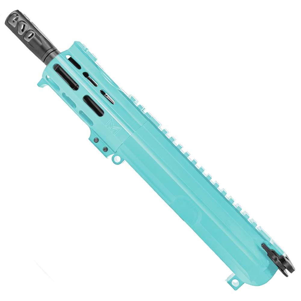AR15 7.62x39mm Micro Pistol Upper Assembly 5" Barrel Custom 4" MLOK Handgua-img-1