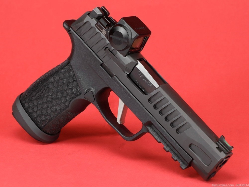 New SIG P365 FUSE RomeoX 9mm 4.3" W/ 3-Mags 21rd/17rd NIB In-Stock!-img-1