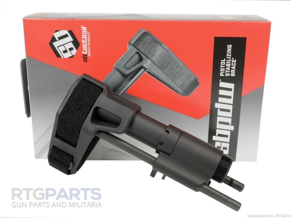 SB-Tactical PDW 3-Position Collapsible AR Pistol Stabilizing Brace NIB-img-0