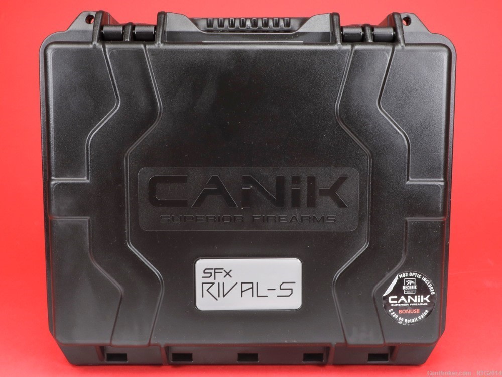 Canik SFx RIVAL-S Darkside 9mm 5" 2x18rd Mag MeCanik MO2 Red Dot HG7607-N-img-1