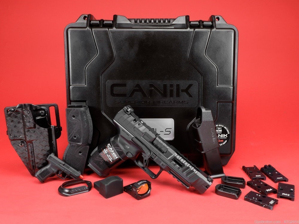 Canik SFx RIVAL-S Darkside 9mm 5" 2x18rd Mag MeCanik MO2 Red Dot HG7607-N-img-0
