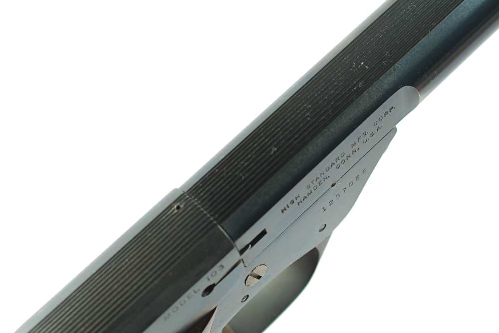 High Standard Supermatic Citation Model 103 22 LR 5.5" Hamden (C&R)-img-4