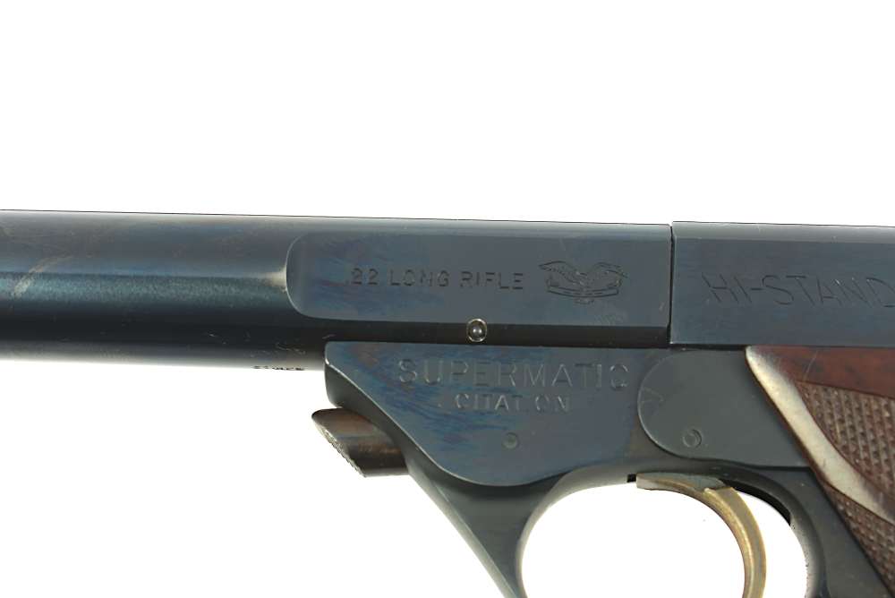 High Standard Supermatic Citation Model 103 22 LR 5.5" Hamden (C&R)-img-19