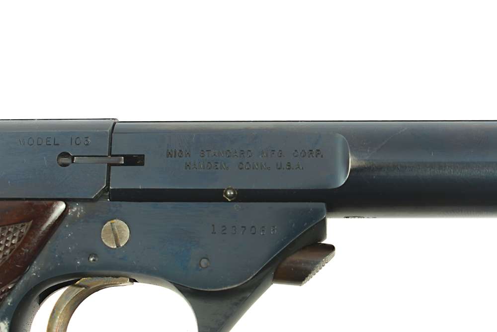 High Standard Supermatic Citation Model 103 22 LR 5.5" Hamden (C&R)-img-25