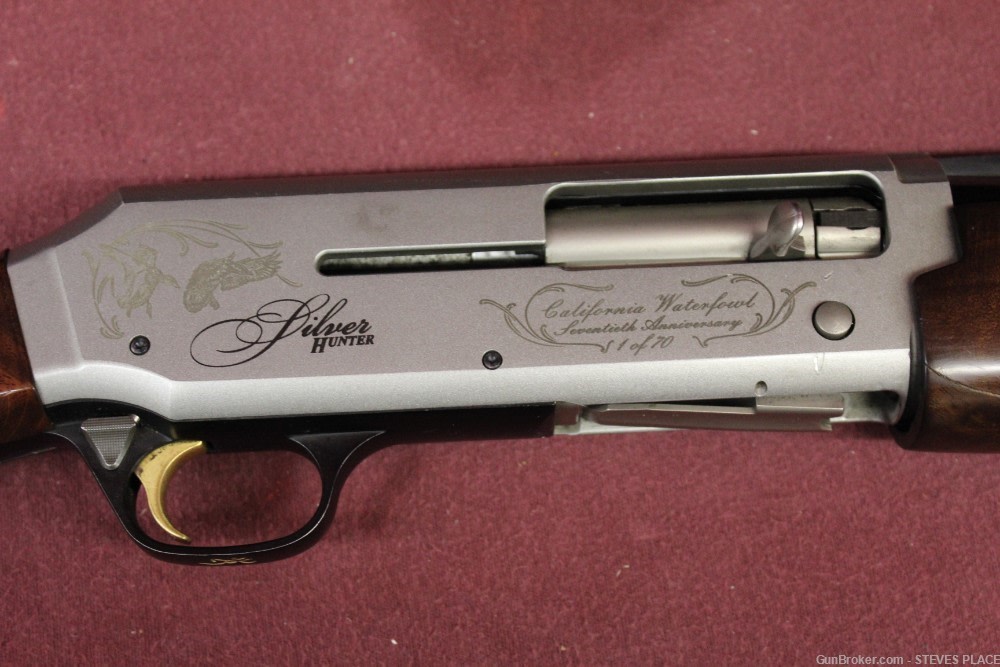 Browning Silver 20 ga California Waterfowl 1945-2015 70th Anniversay 1of70 -img-2