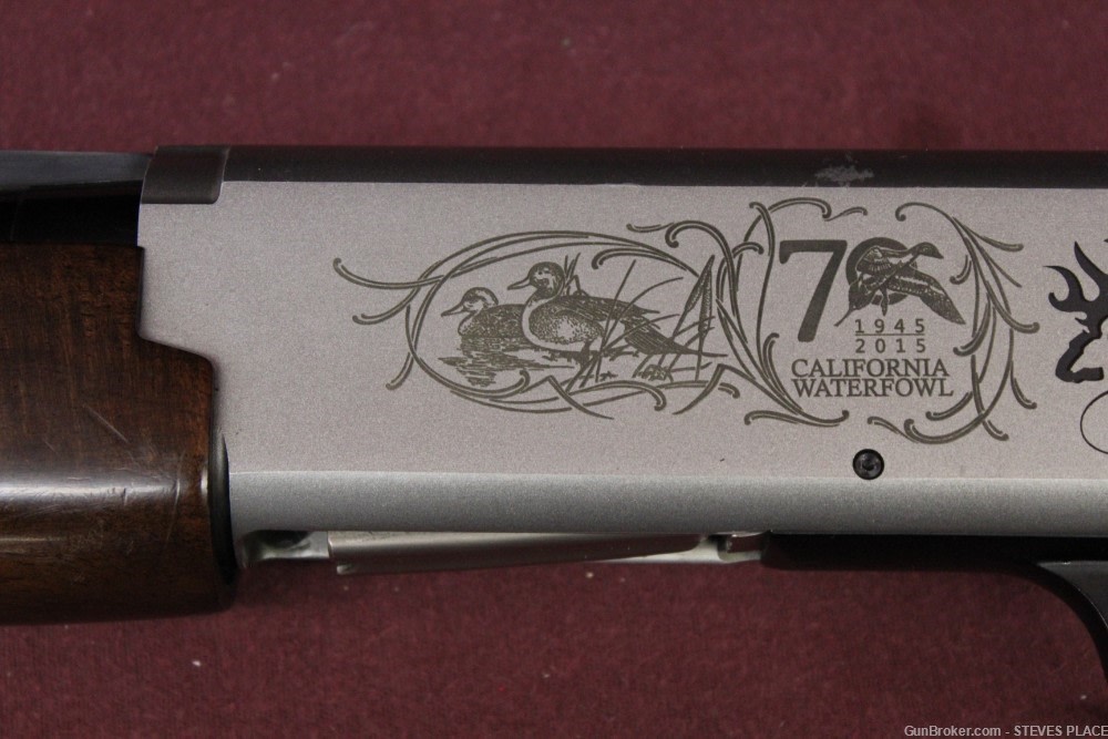 Browning Silver 20 ga California Waterfowl 1945-2015 70th Anniversay 1of70 -img-10