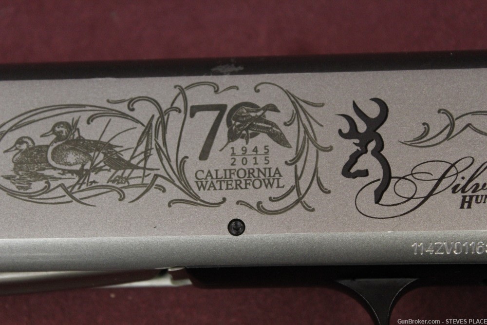 Browning Silver 20 ga California Waterfowl 1945-2015 70th Anniversay 1of70 -img-11